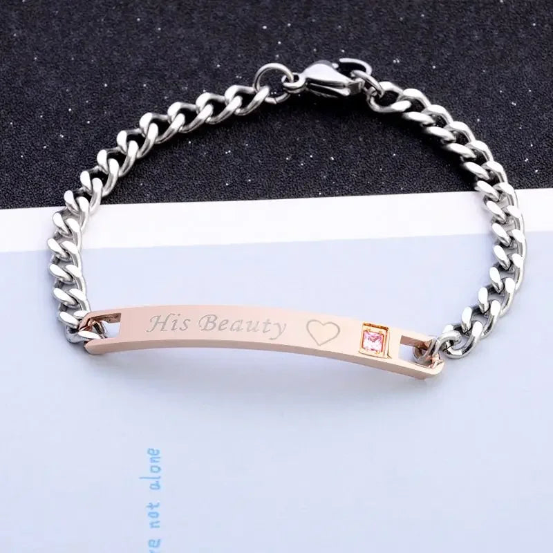 King & Queen Couple Bracelets