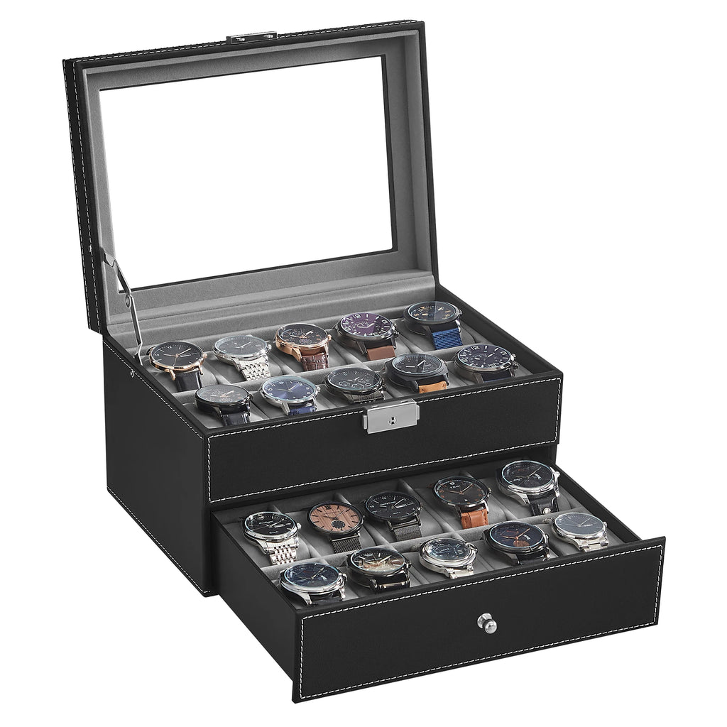 Legacy Leather Watch Box Case