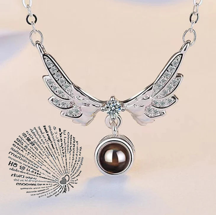 100 Languages Love Projection Necklace